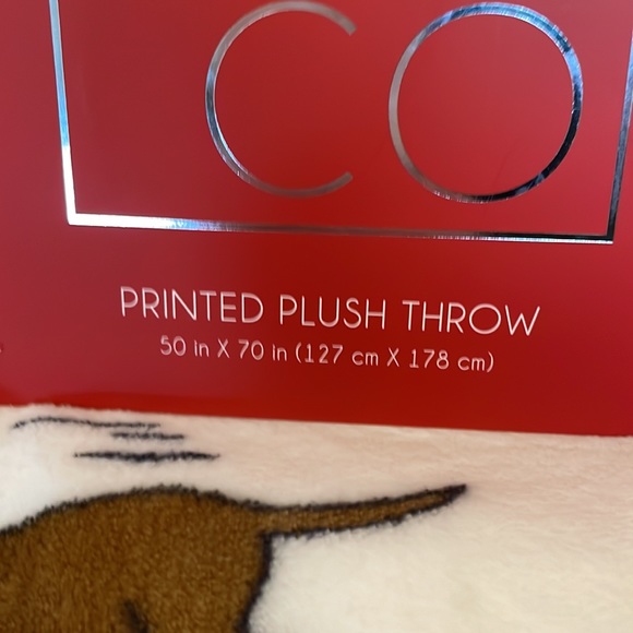 Dachshund Valentine’s Day themed plush throw.  🎉🎉🎉Host party picked item🎉🎉 - Picture 3 of 5